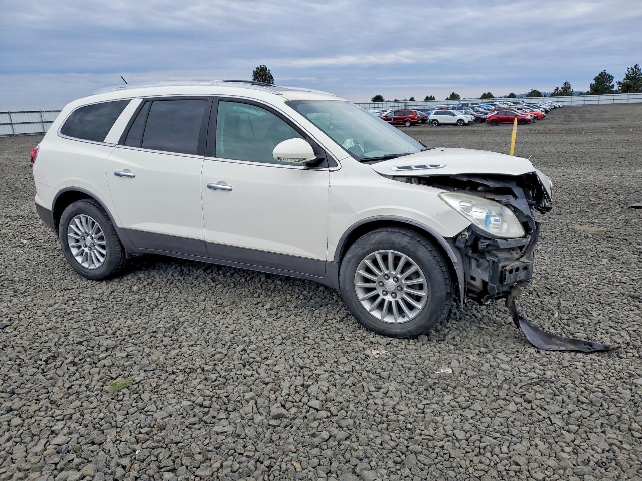 2011 Buick Enclave Cxl White vin: 5GAKVBED9BJ299780