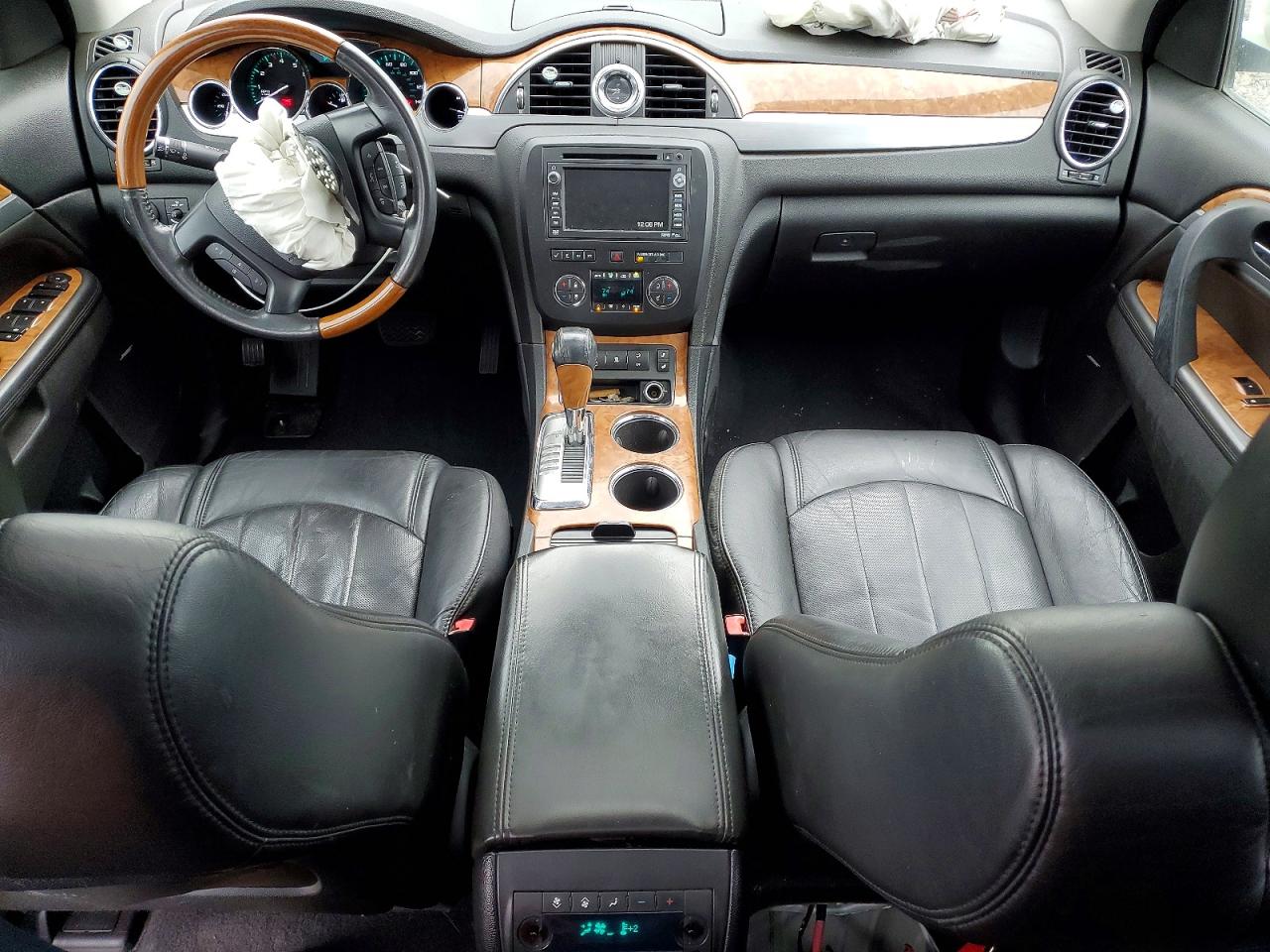2011 Buick Enclave Cxl White vin: 5GAKVBED9BJ299780