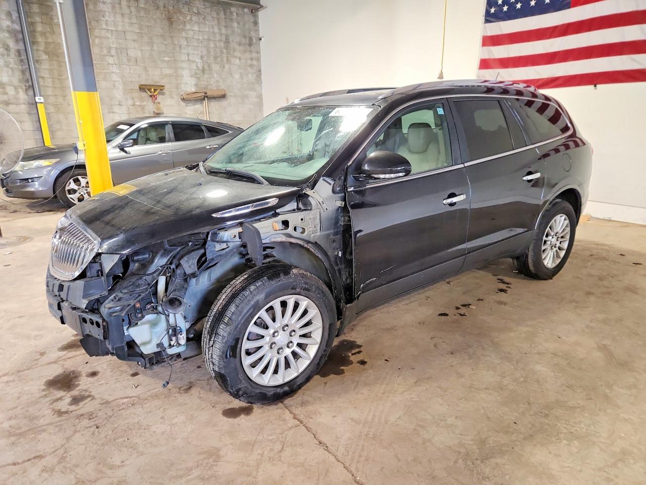 2011 Buick Enclave Cxl Black vin: 5GAKVBED9BJ354311