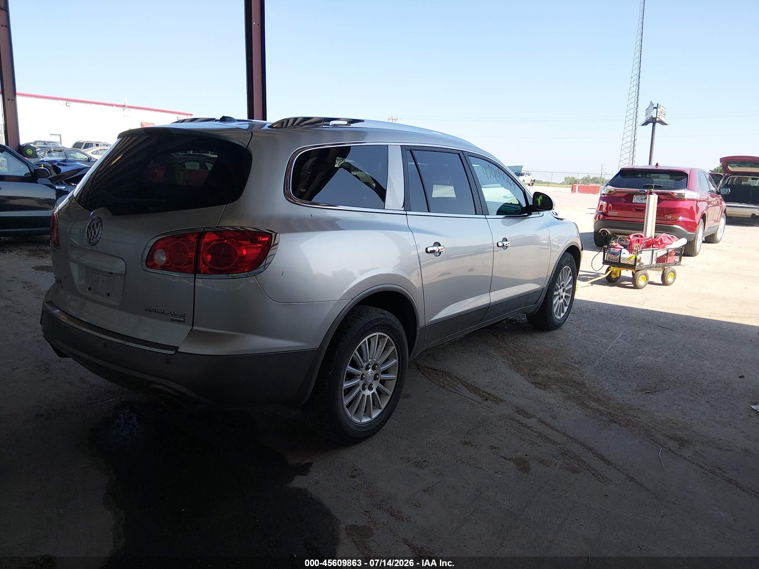 2011 Buick Enclave 1xl Серебряный vin: 5GAKVBED9BJ370587