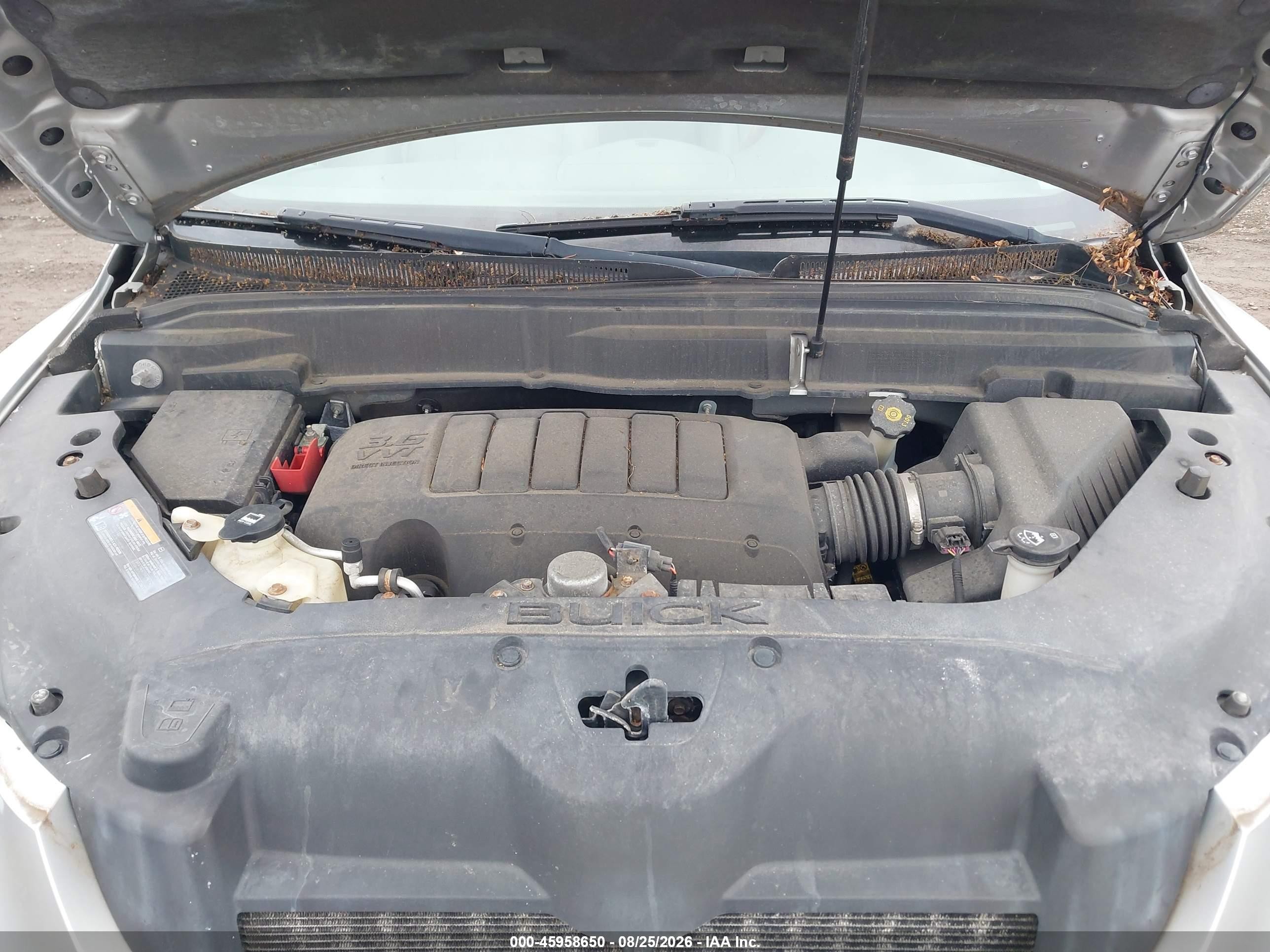 2011 Buick Enclave 1xl Silver vin: 5GAKVBED9BJ385638