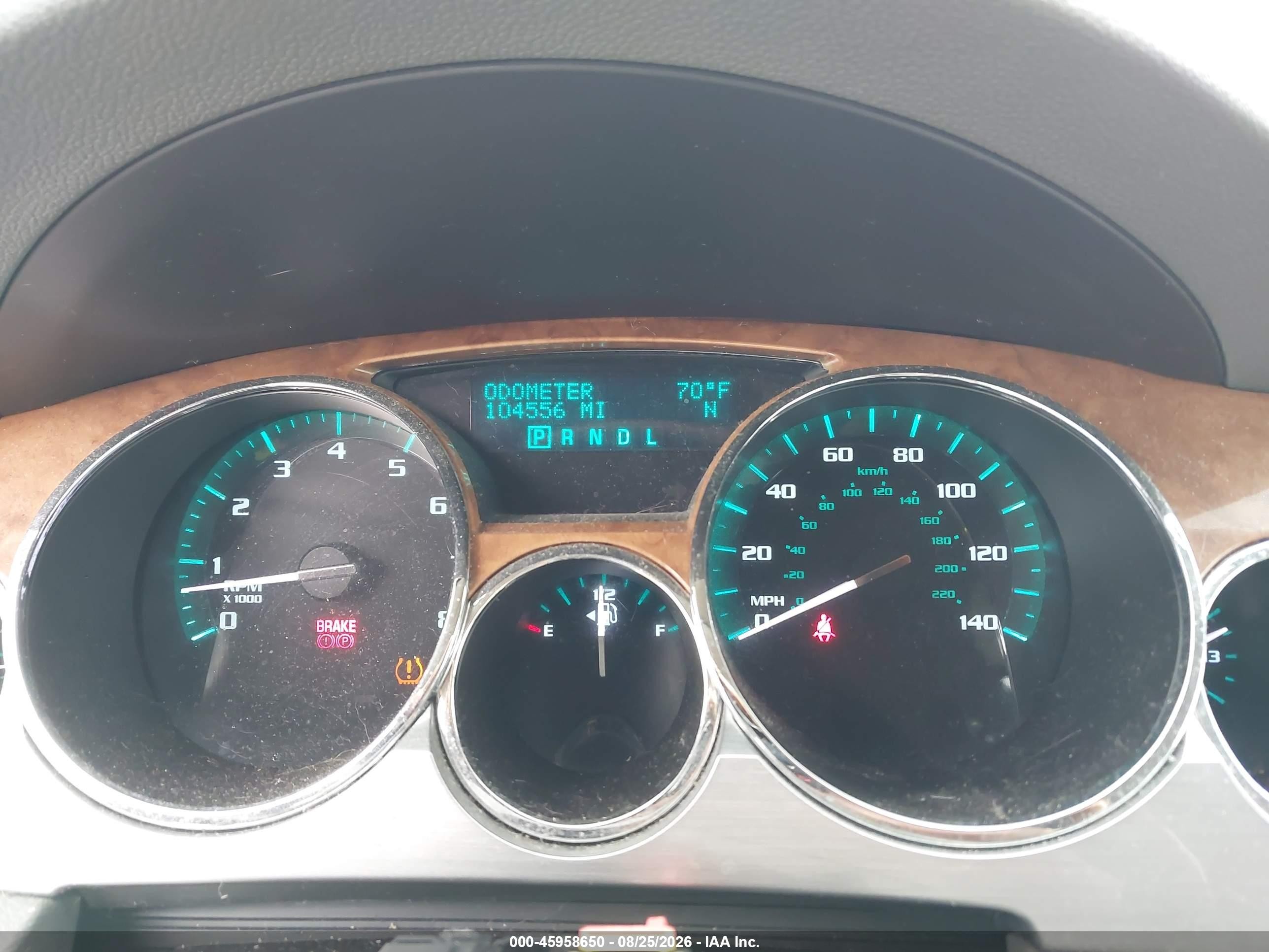 2011 Buick Enclave 1xl Silver vin: 5GAKVBED9BJ385638