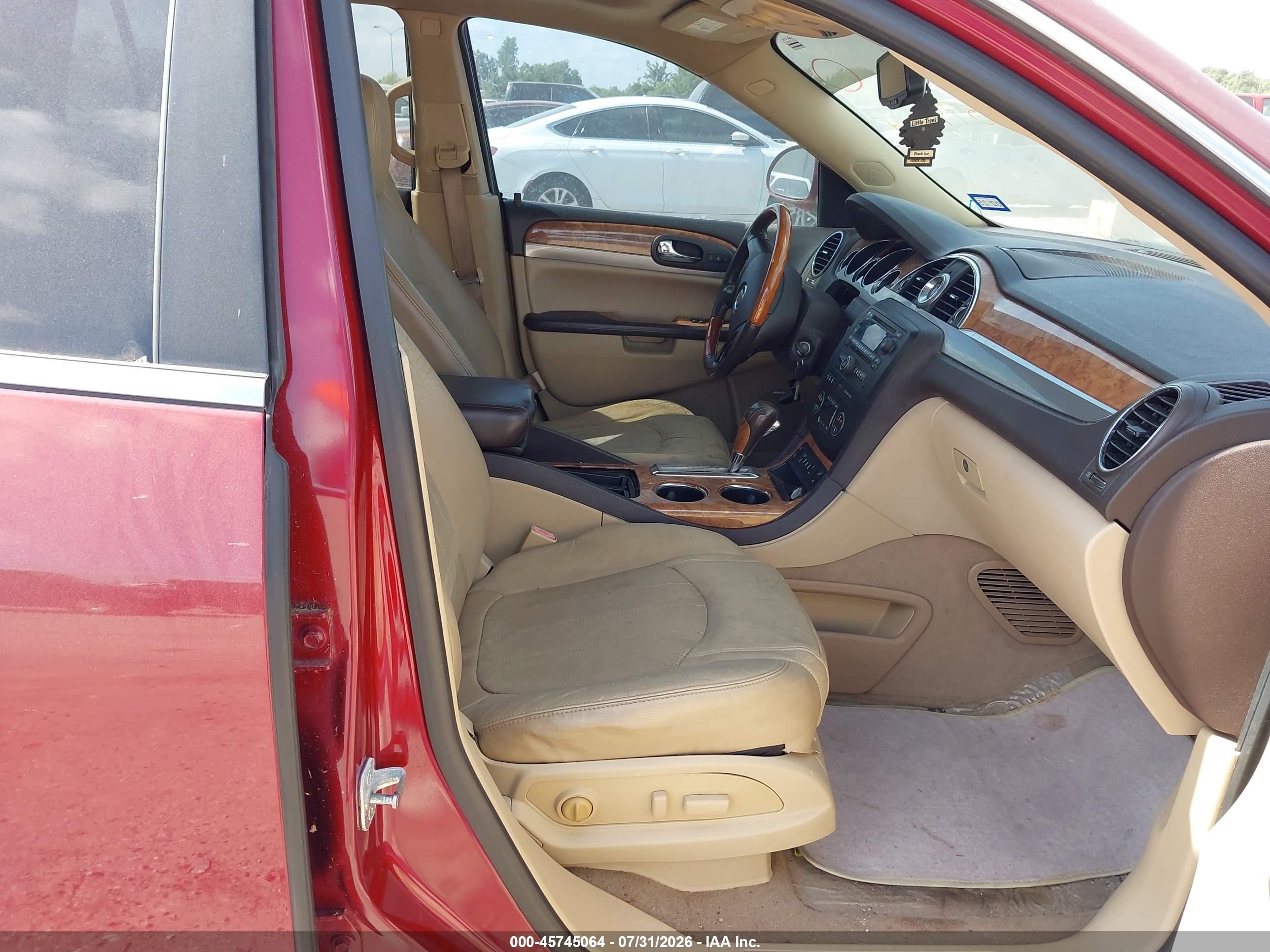 2011 Buick Enclave 1xl Maroon vin: 5GAKVBEDXBJ347478