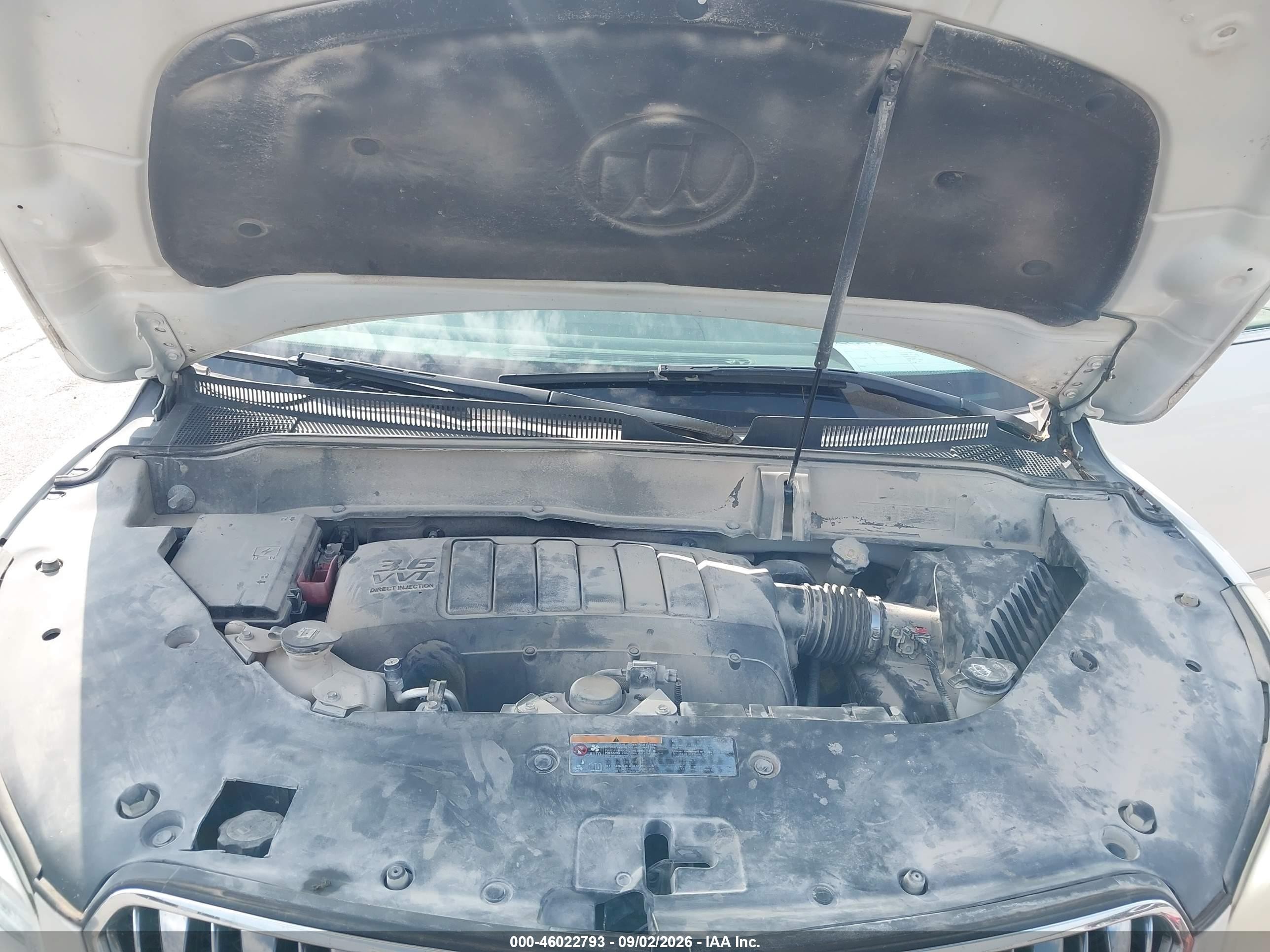 2014 Buick Enclave Leather White vin: 5GAKVBKD0EJ239198