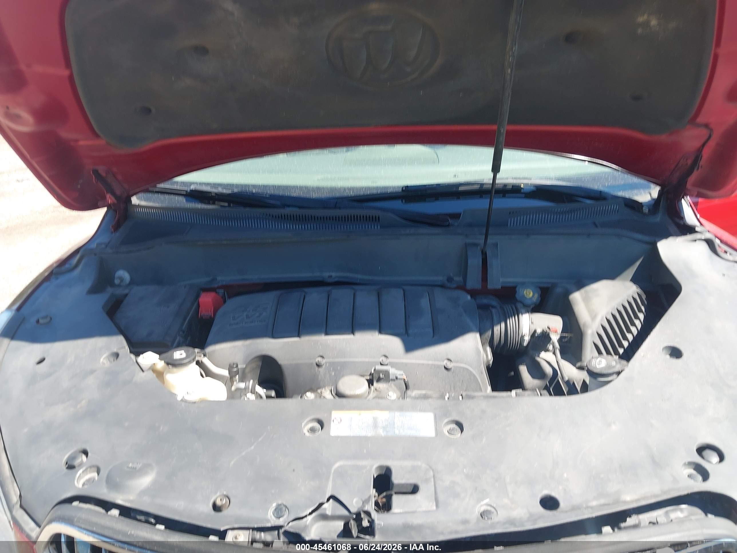 2014 Buick Enclave Leather Red vin: 5GAKVBKD0EJ297876