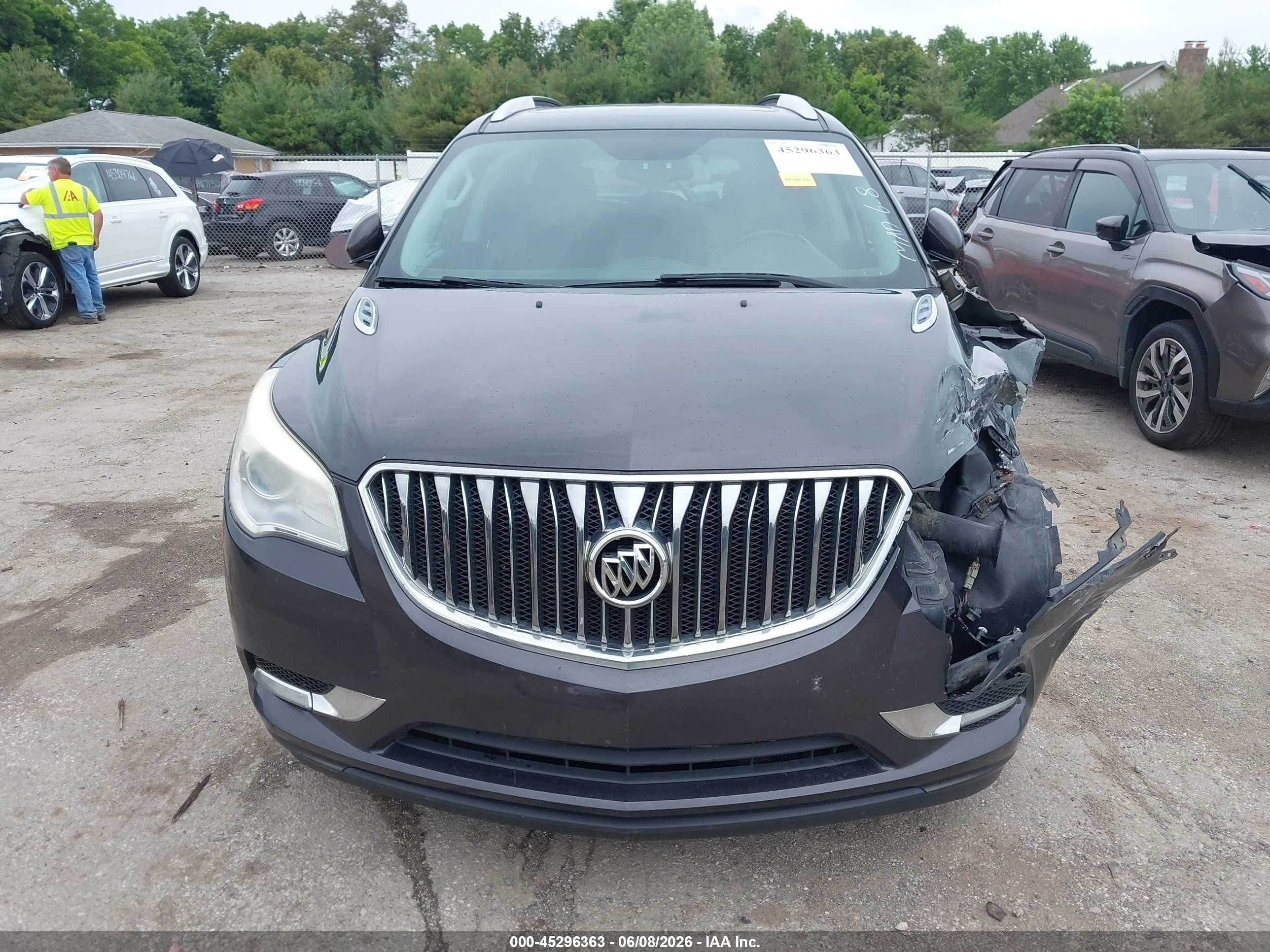 2014 Buick Enclave Leather Black vin: 5GAKVBKD0EJ314112