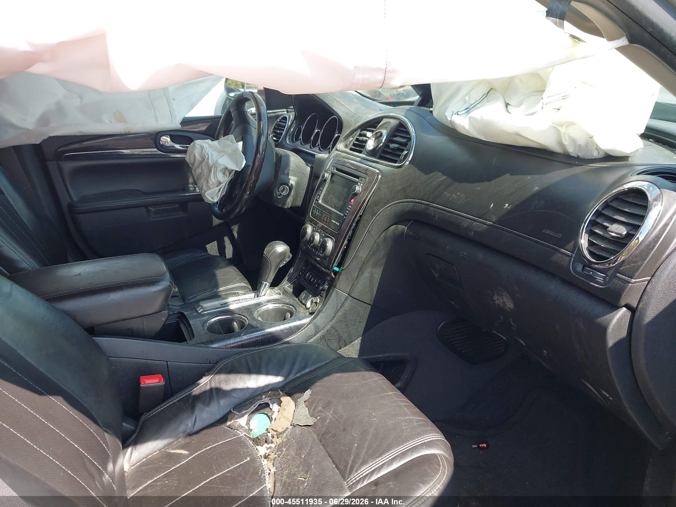 2015 Buick Enclave Leather Beige vin: 5GAKVBKD0FJ132489