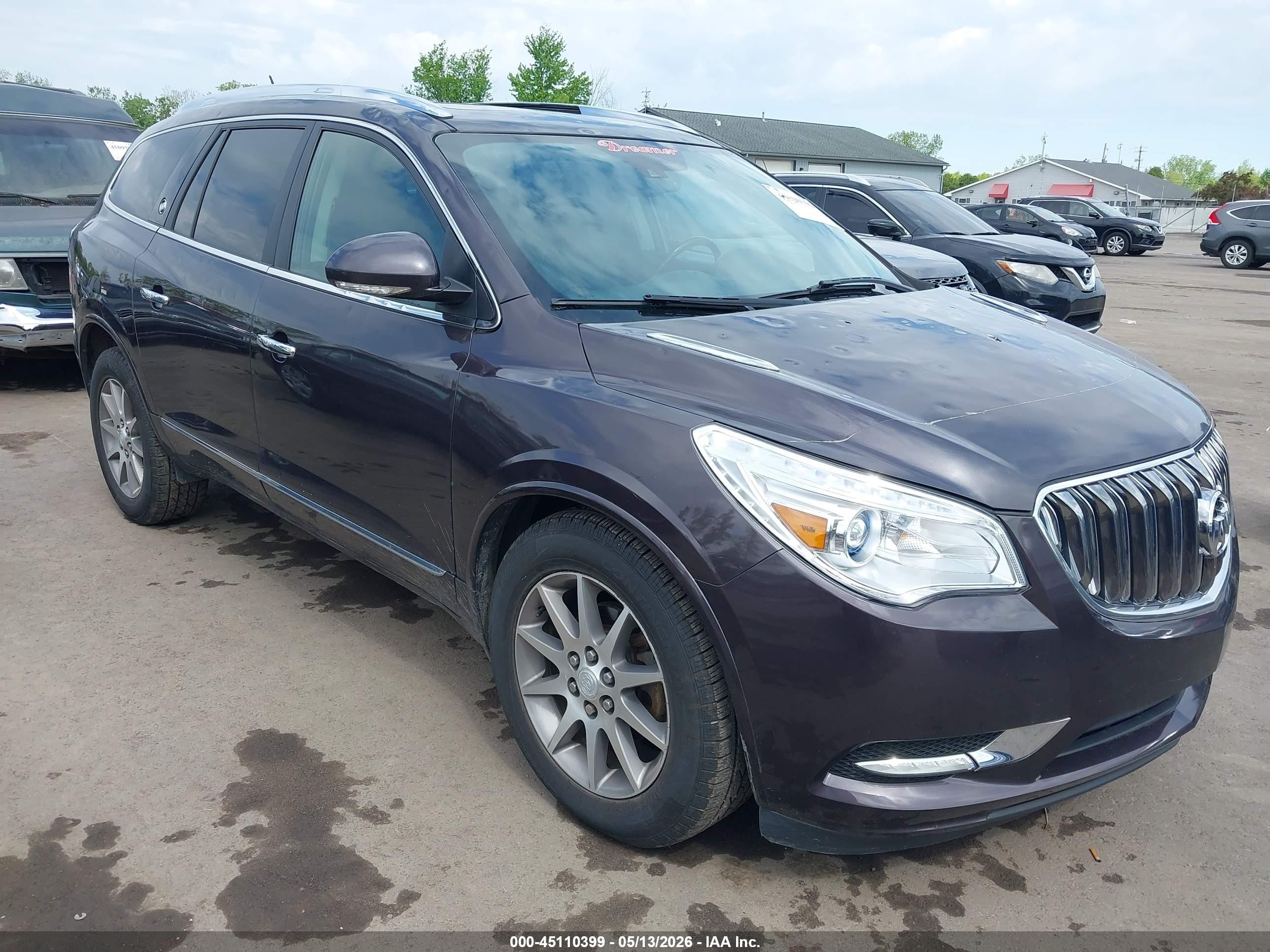 2015 Buick Enclave Leather Gray vin: 5GAKVBKD0FJ177769