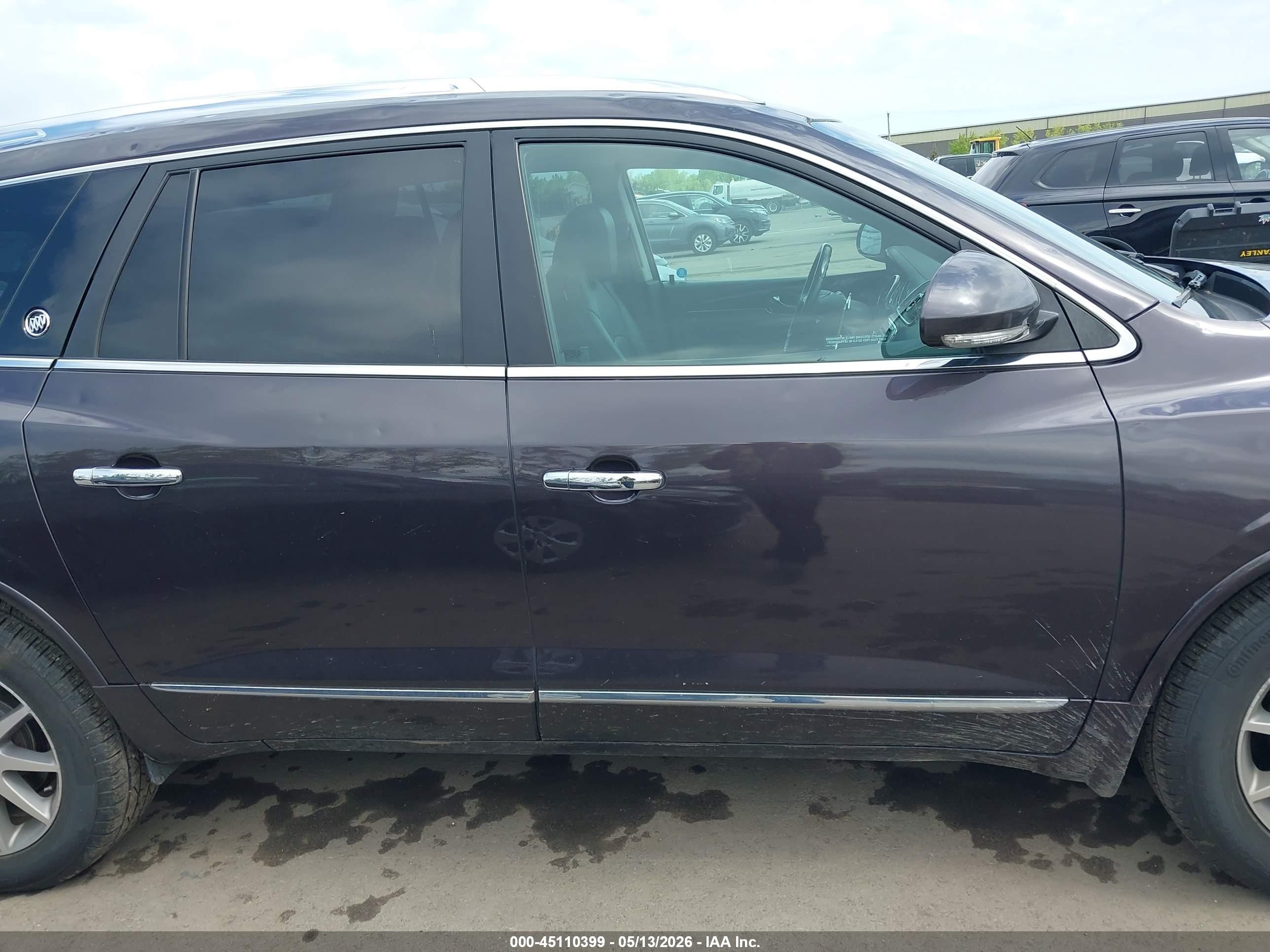 2015 Buick Enclave Leather Gray vin: 5GAKVBKD0FJ177769