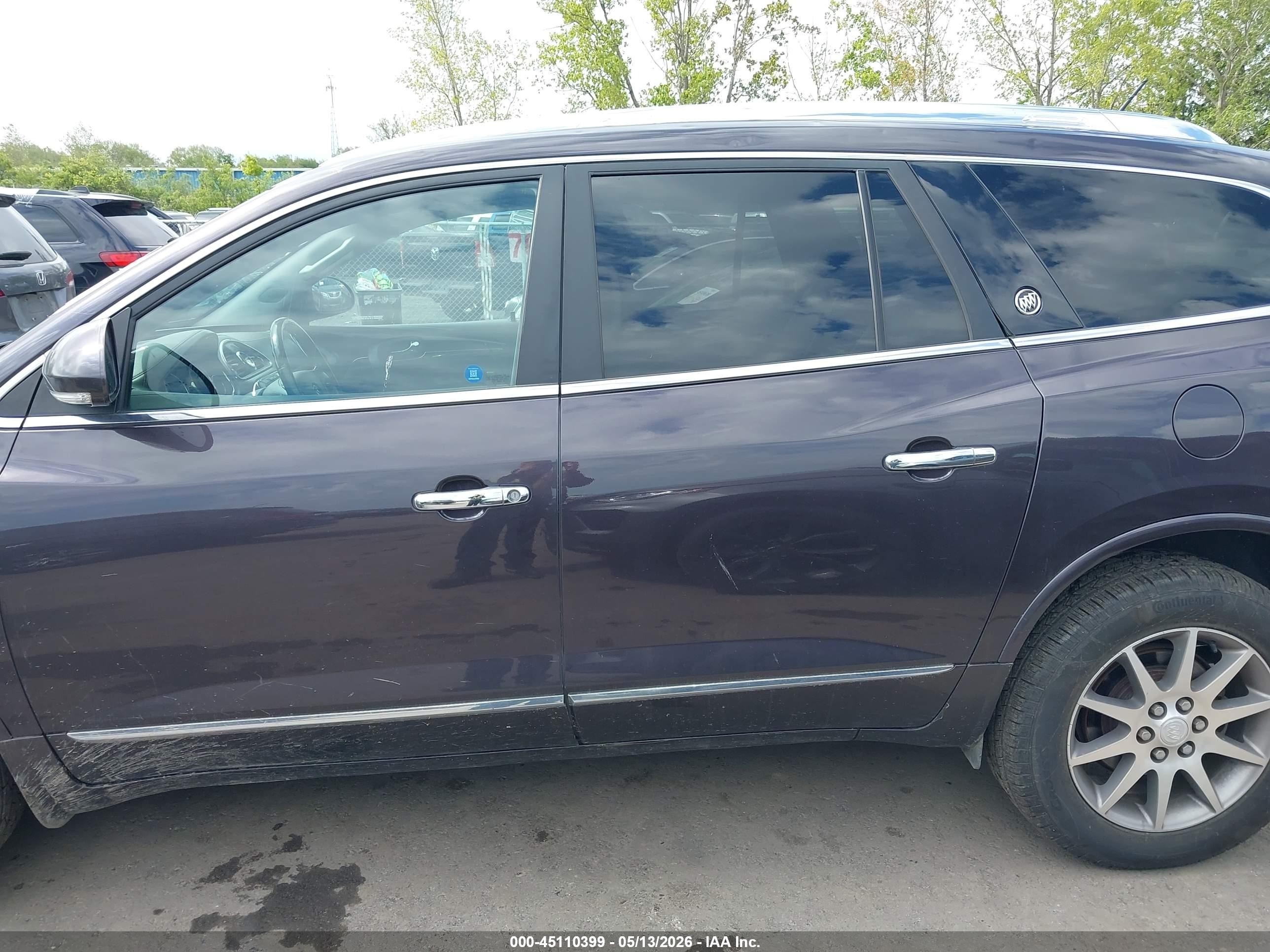2015 Buick Enclave Leather Gray vin: 5GAKVBKD0FJ177769