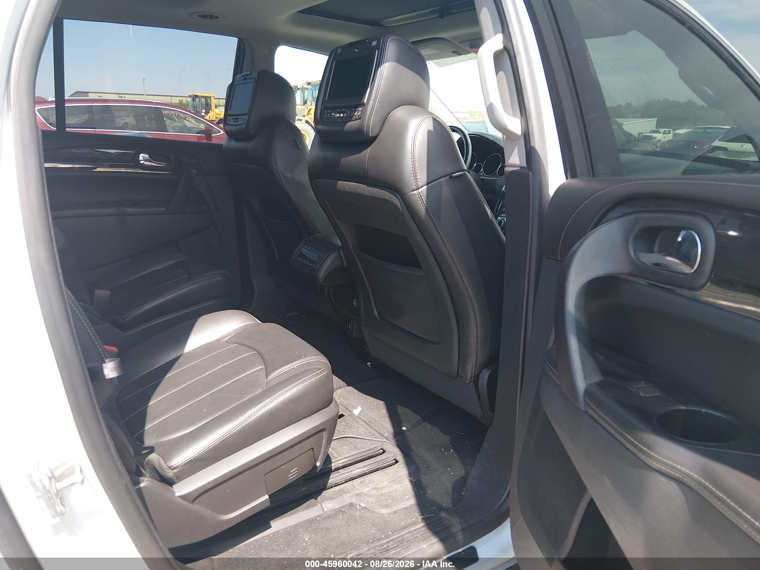 2017 Buick Enclave Leather White vin: 5GAKVBKD0HJ298868