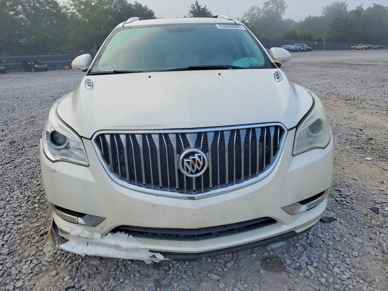 2014 Buick Enclave White vin: 5GAKVBKD1EJ242210