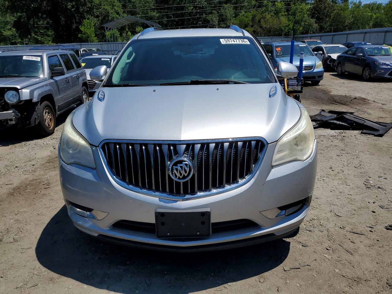 2014 Buick Enclave Silver vin: 5GAKVBKD1EJ305225