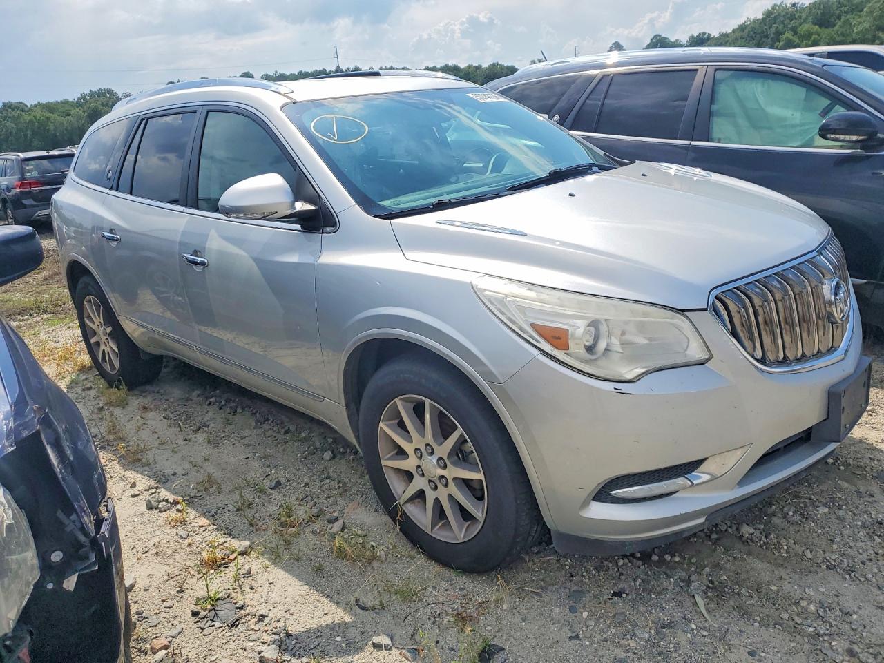 2014 Buick Enclave Silver vin: 5GAKVBKD1EJ305225