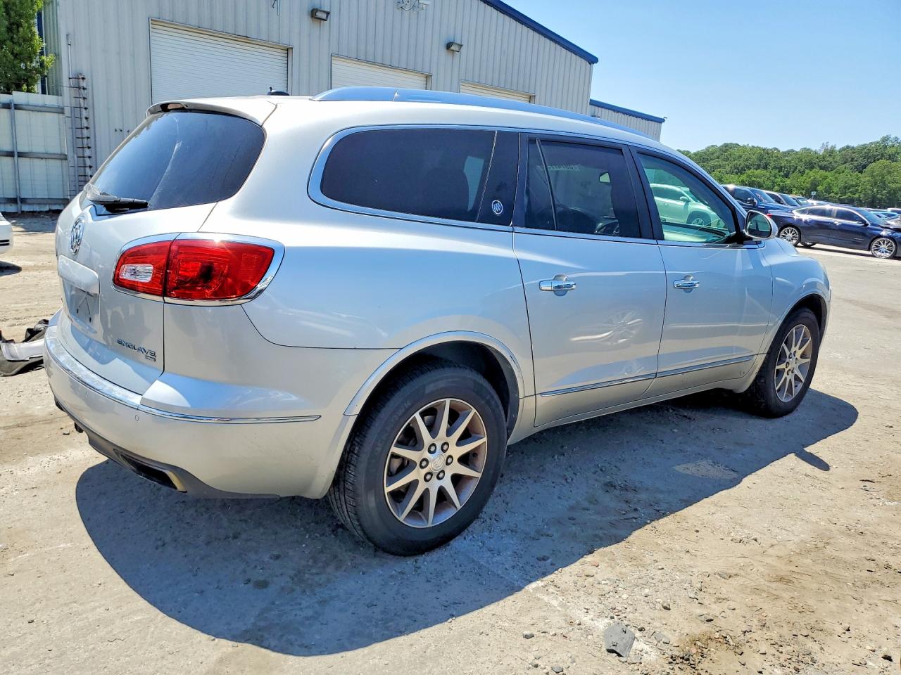 2014 Buick Enclave Silver vin: 5GAKVBKD1EJ305225