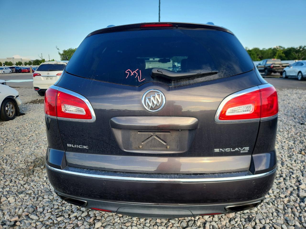 2015 Buick Enclave Black vin: 5GAKVBKD1FJ104748