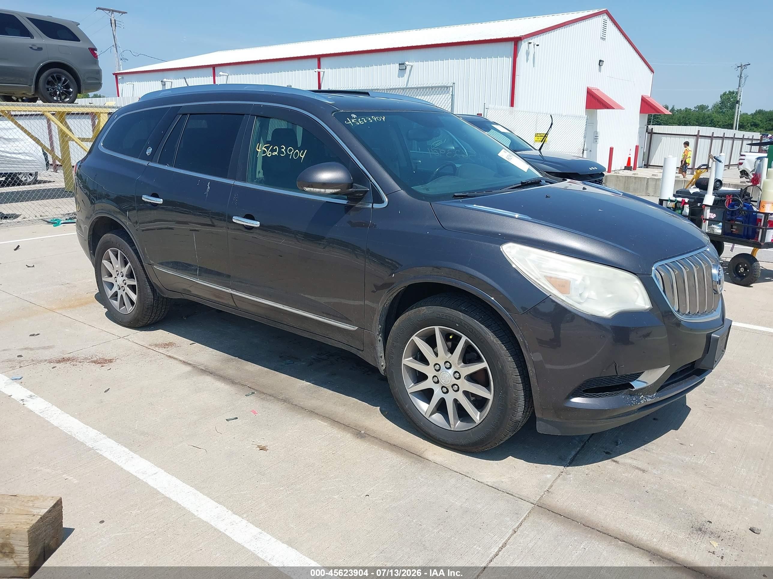 2015 Buick Enclave Leather Gray vin: 5GAKVBKD1FJ175593
