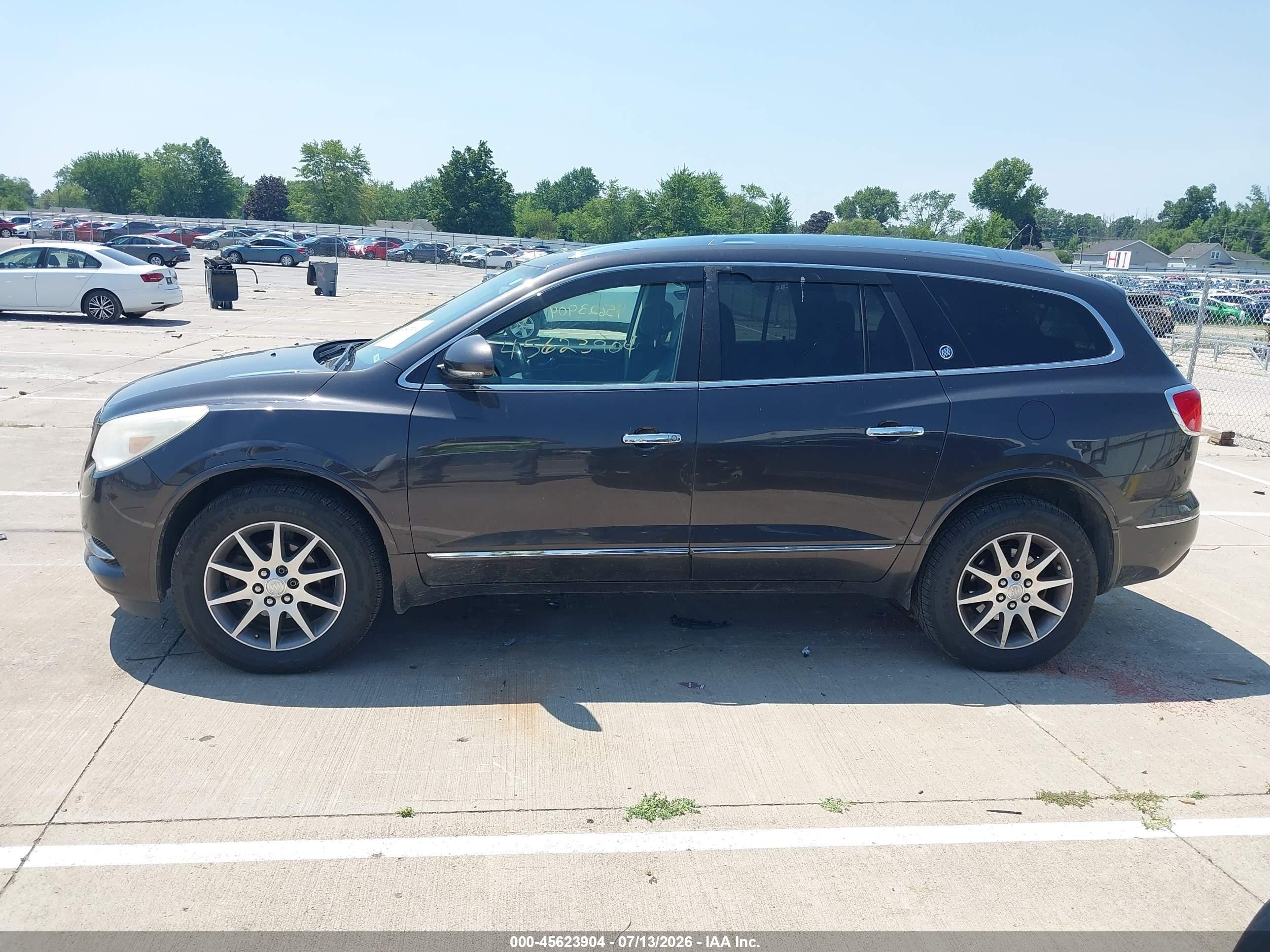 2015 Buick Enclave Leather Gray vin: 5GAKVBKD1FJ175593