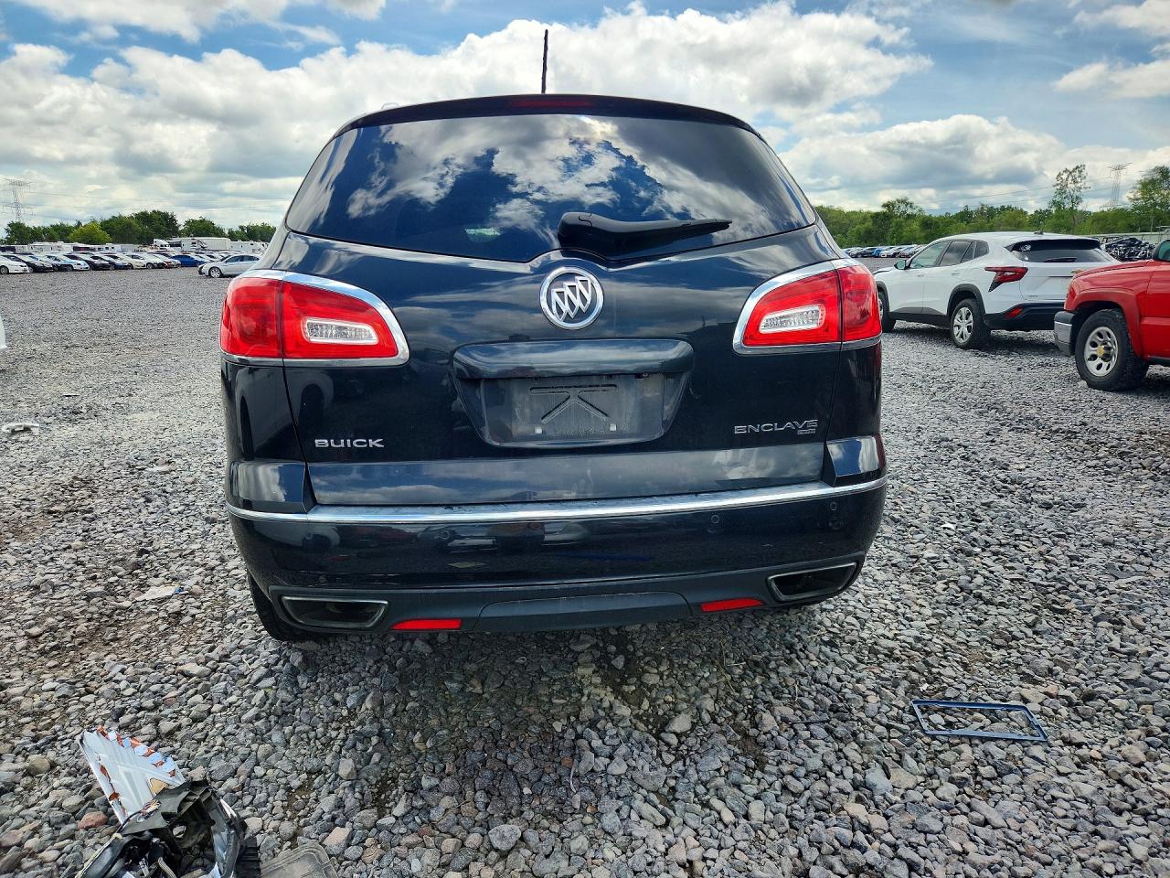 2015 Buick Enclave Черный vin: 5GAKVBKD1FJ325718
