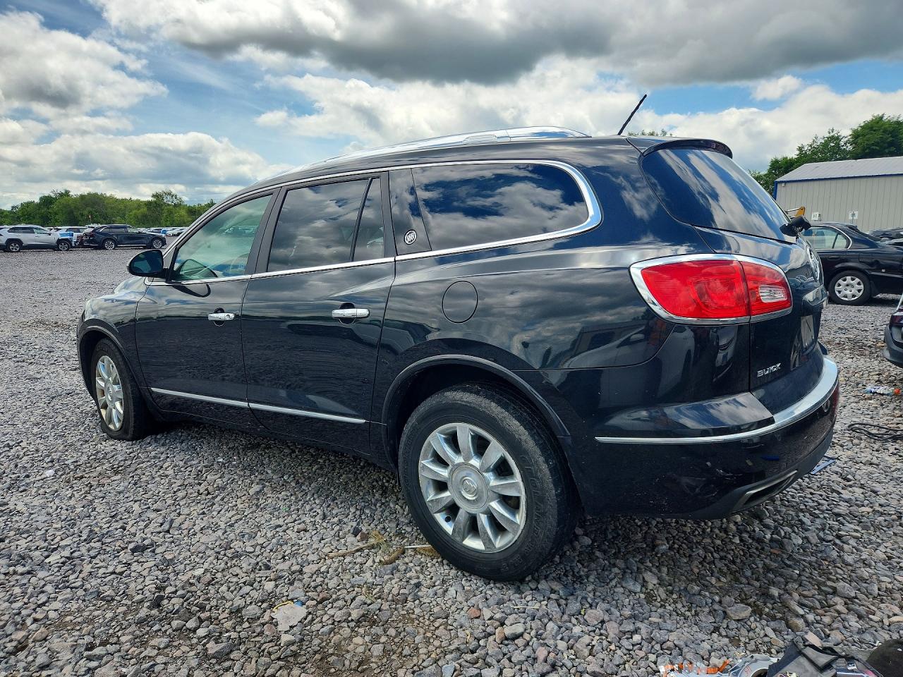 2015 Buick Enclave Черный vin: 5GAKVBKD1FJ325718