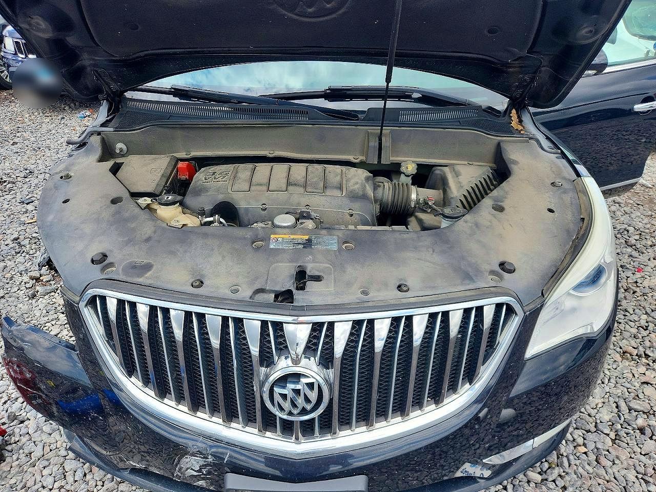 2015 Buick Enclave Черный vin: 5GAKVBKD1FJ325718