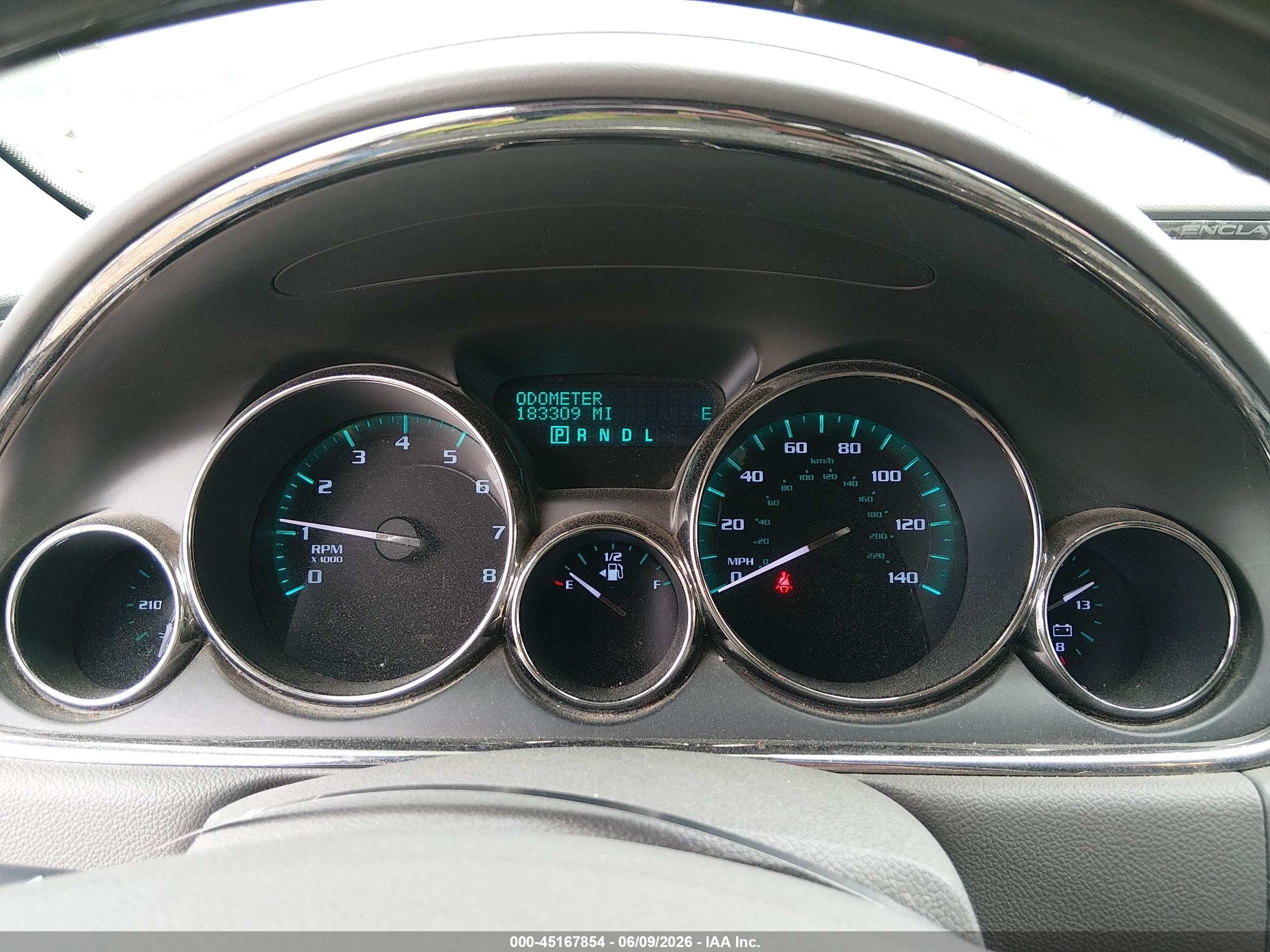2014 Buick Enclave Leather White vin: 5GAKVBKD2EJ164441