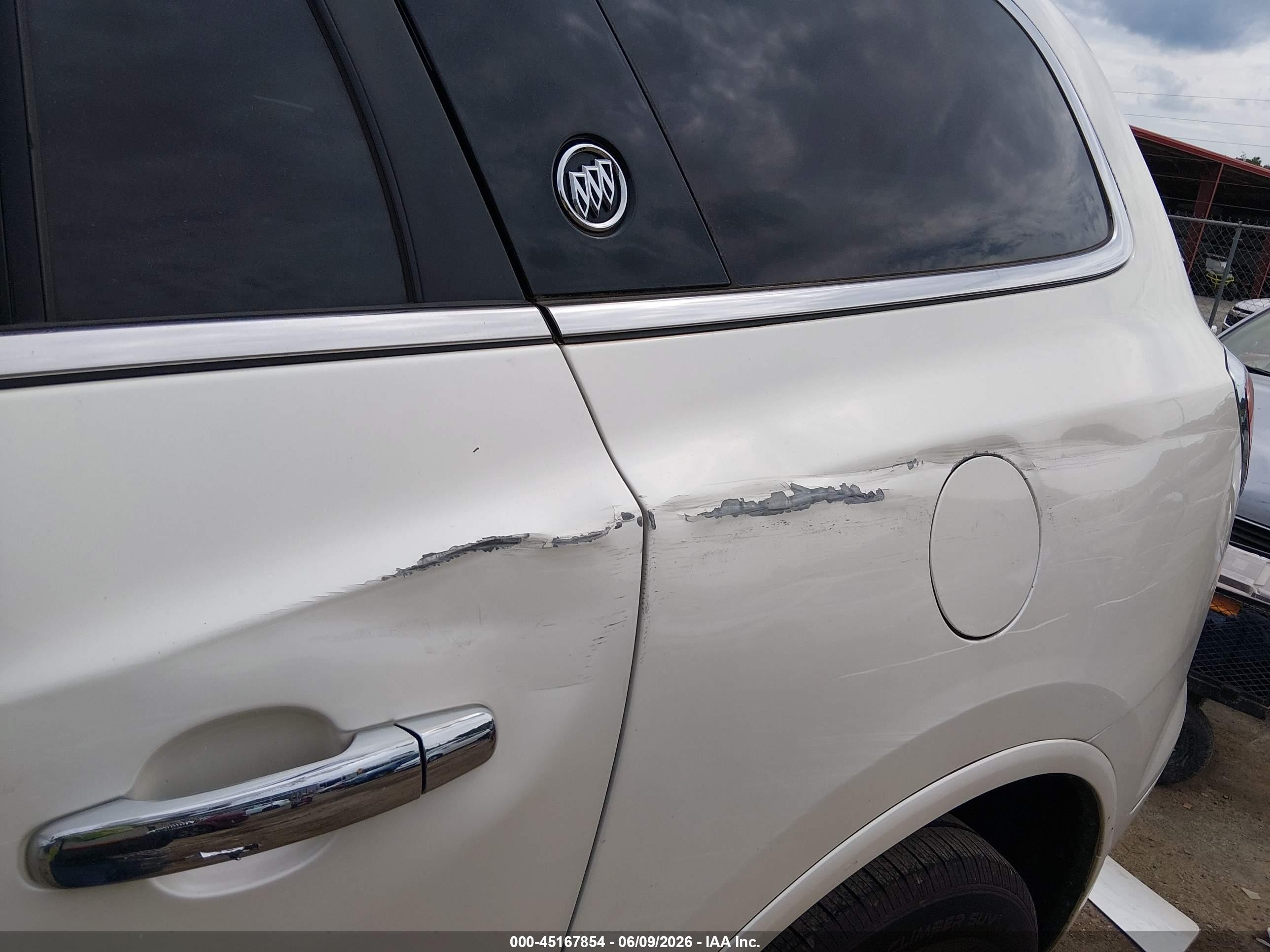 2014 Buick Enclave Leather White vin: 5GAKVBKD2EJ164441