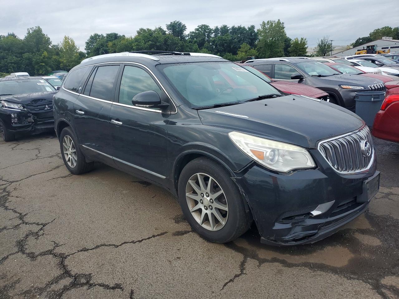 2014 Buick Enclave Black vin: 5GAKVBKD2EJ172930