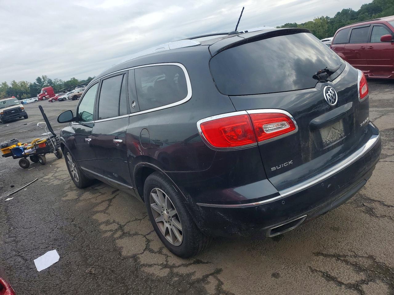 2014 Buick Enclave Black vin: 5GAKVBKD2EJ172930