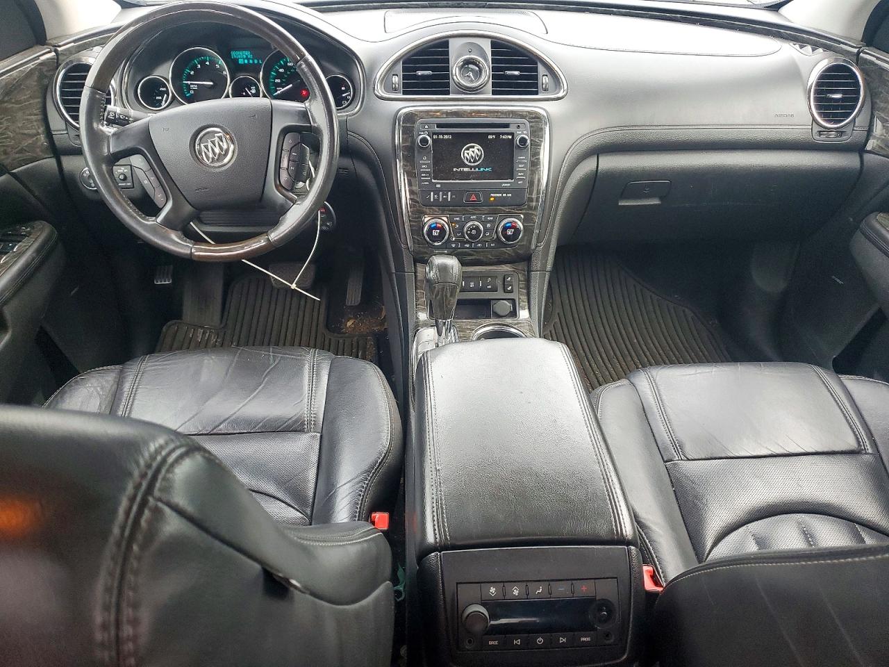 2014 Buick Enclave Black vin: 5GAKVBKD2EJ172930