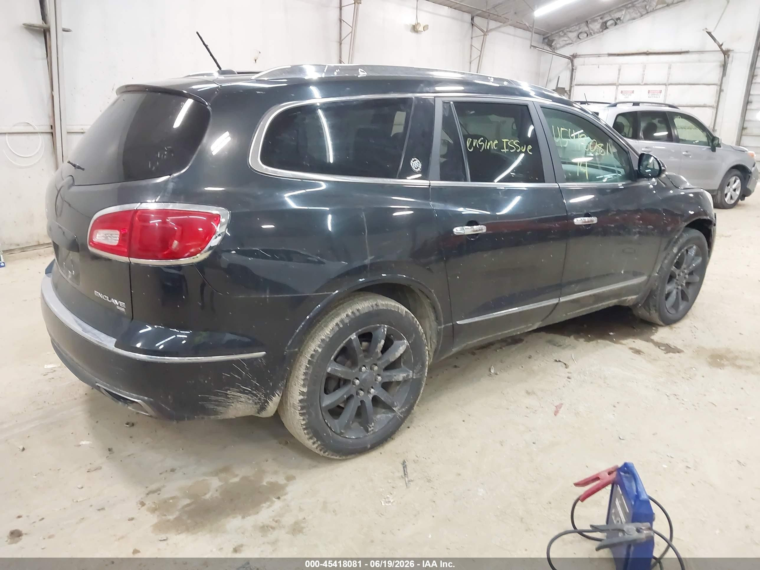 2014 Buick Enclave Leather Black vin: 5GAKVBKD2EJ260165