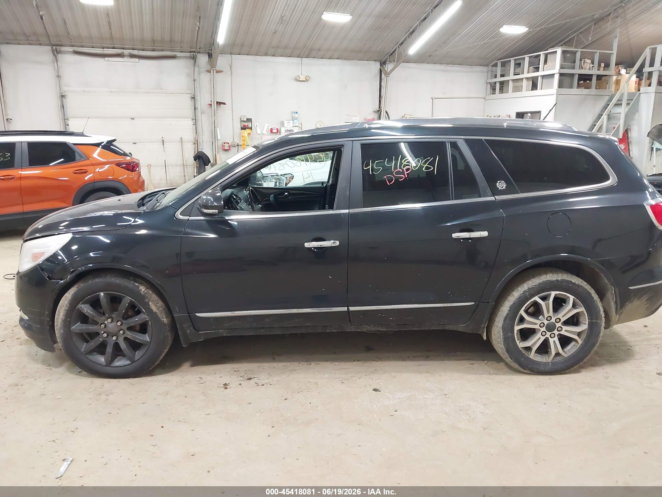 2014 Buick Enclave Leather Black vin: 5GAKVBKD2EJ260165