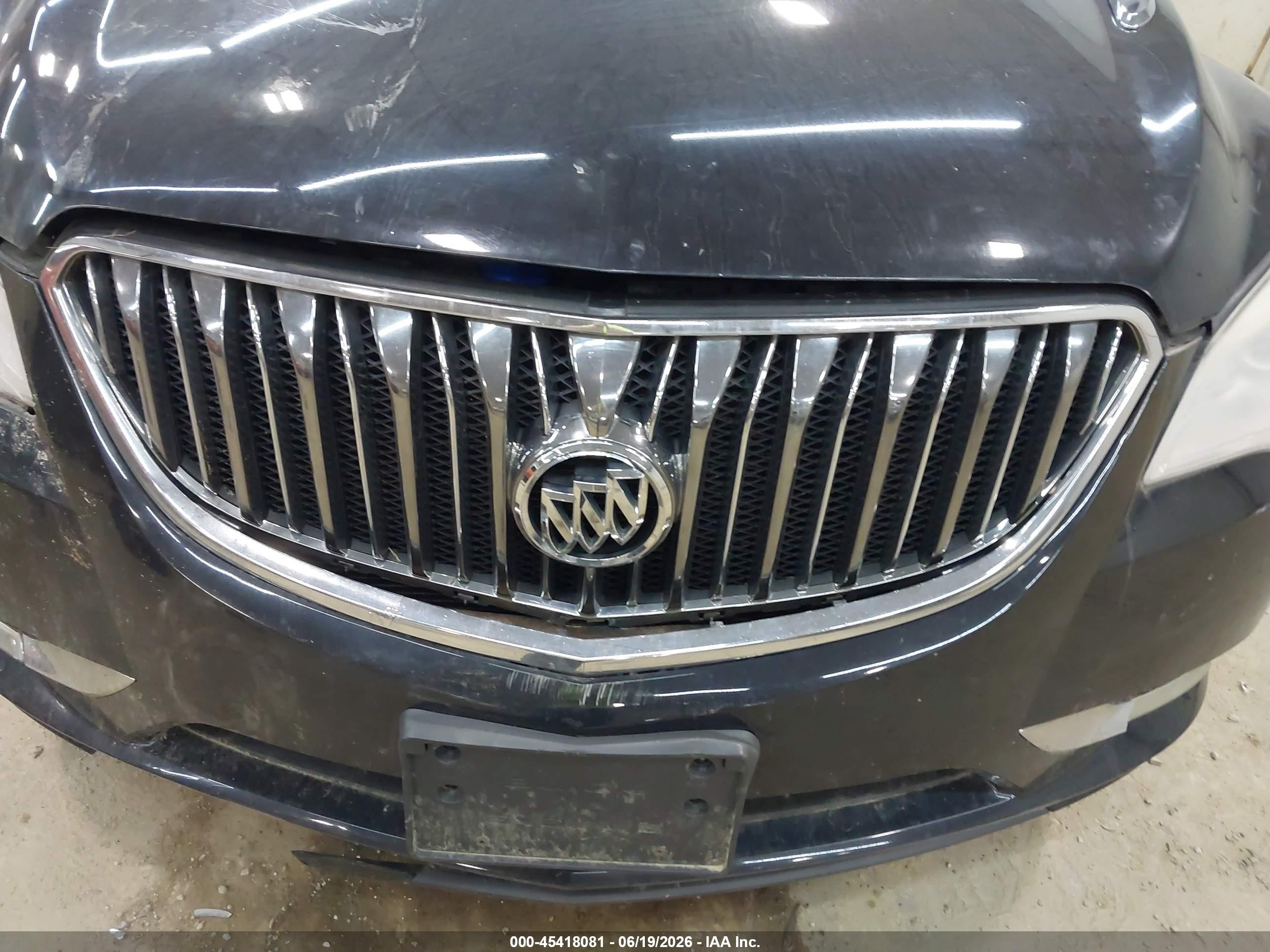 2014 Buick Enclave Leather Black vin: 5GAKVBKD2EJ260165