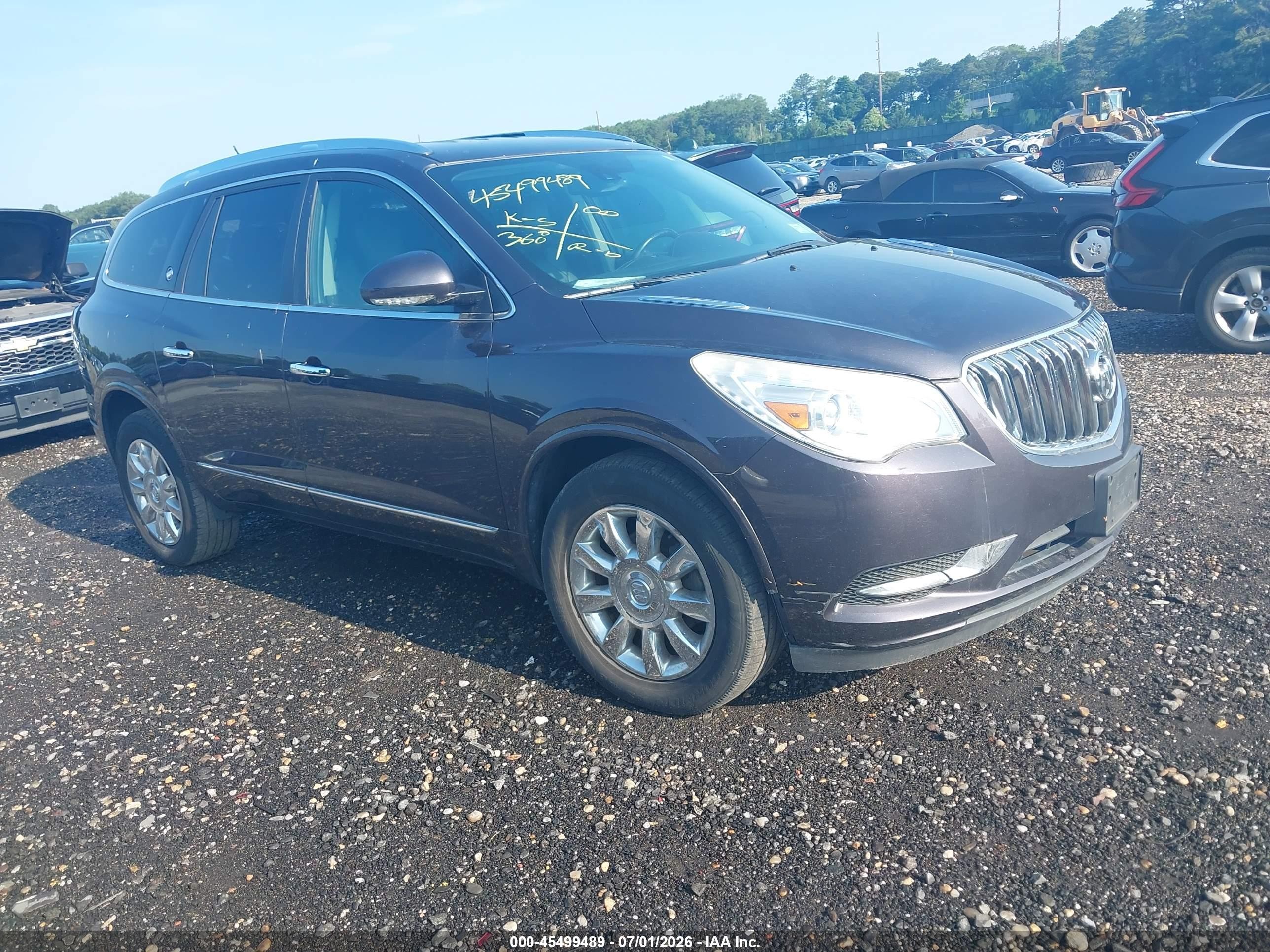 2015 Buick Enclave Leather Gray vin: 5GAKVBKD2FJ248454