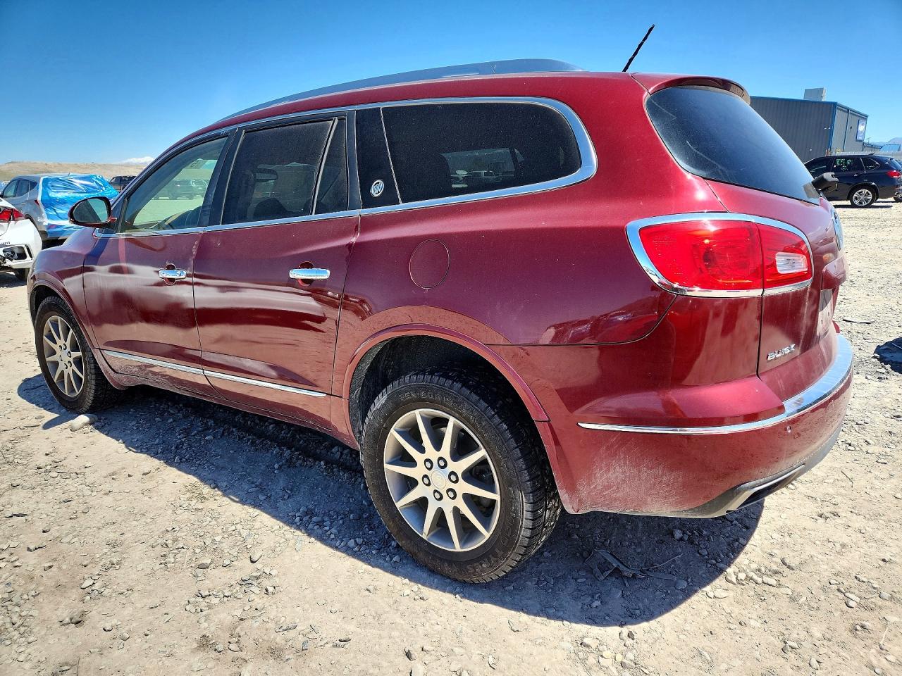 2015 Buick Enclave Red vin: 5GAKVBKD2FJ293569