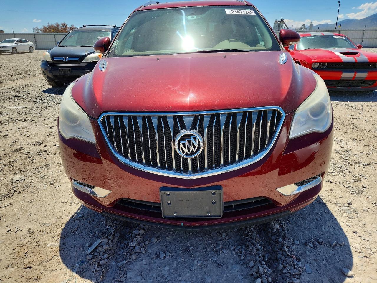 2015 Buick Enclave Red vin: 5GAKVBKD2FJ293569