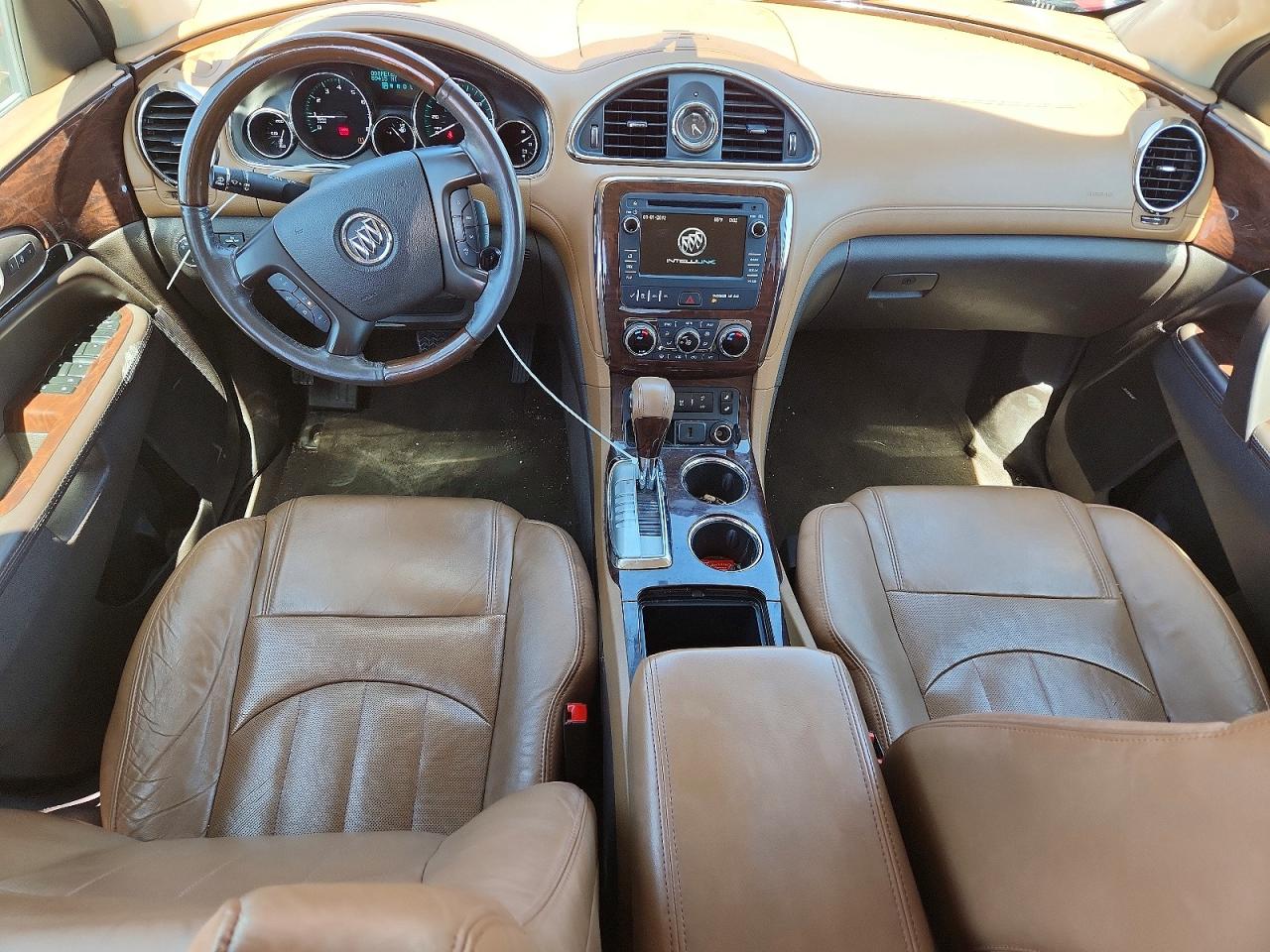 2015 Buick Enclave Red vin: 5GAKVBKD2FJ293569