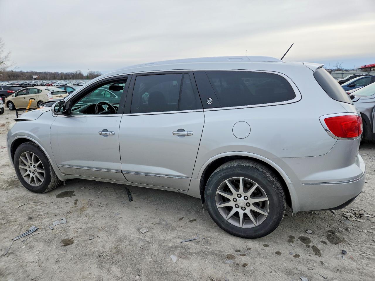 2015 Buick Enclave Silver vin: 5GAKVBKD2FJ314596