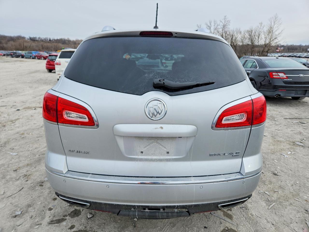 2015 Buick Enclave Silver vin: 5GAKVBKD2FJ314596