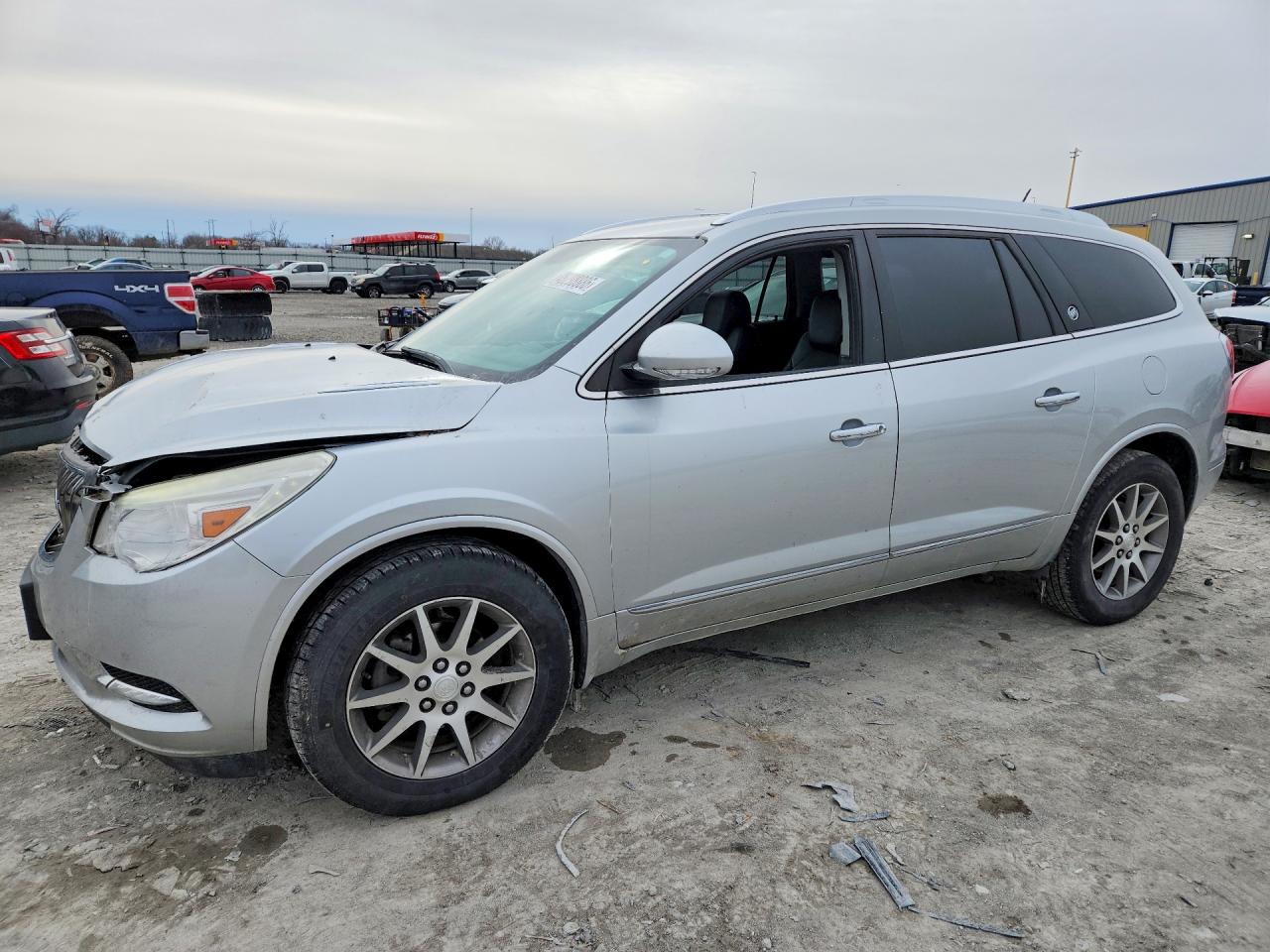 2015 Buick Enclave Silver vin: 5GAKVBKD2FJ314596