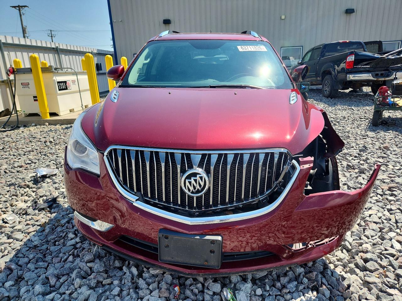 2015 Buick Enclave Maroon vin: 5GAKVBKD2FJ329230