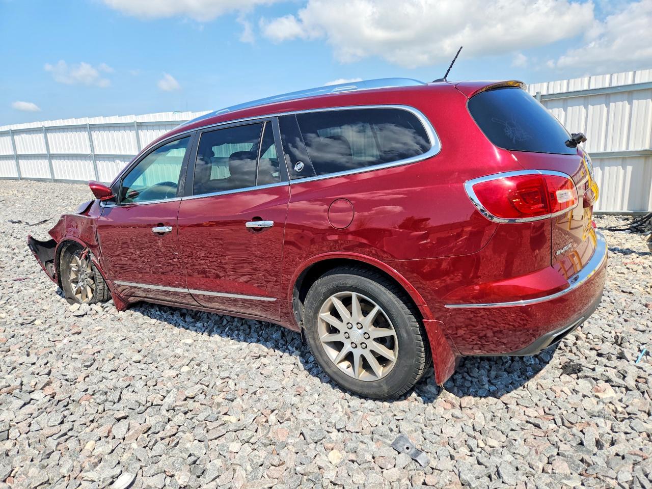2015 Buick Enclave Maroon vin: 5GAKVBKD2FJ329230