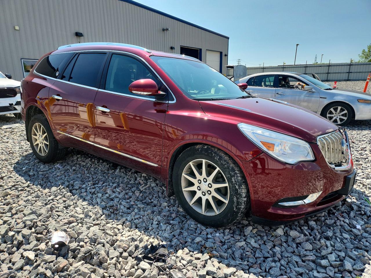2015 Buick Enclave Maroon vin: 5GAKVBKD2FJ329230