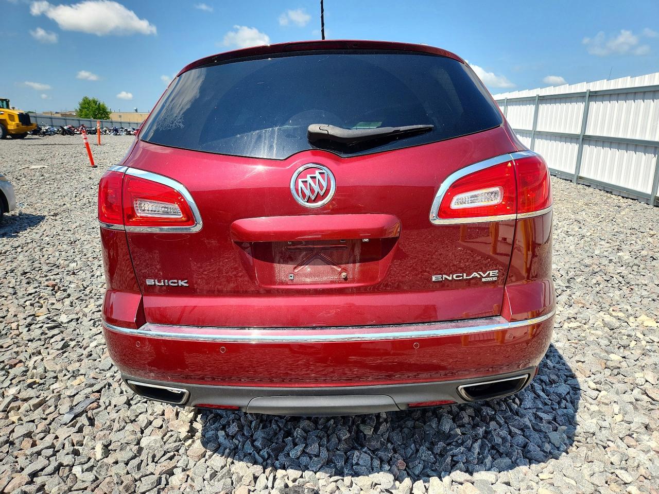 2015 Buick Enclave Maroon vin: 5GAKVBKD2FJ329230