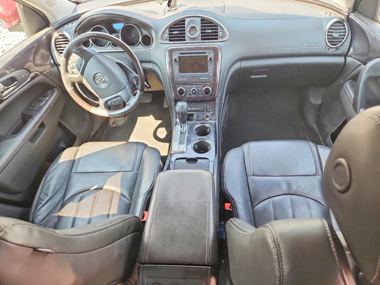 2015 Buick Enclave Maroon vin: 5GAKVBKD2FJ329230