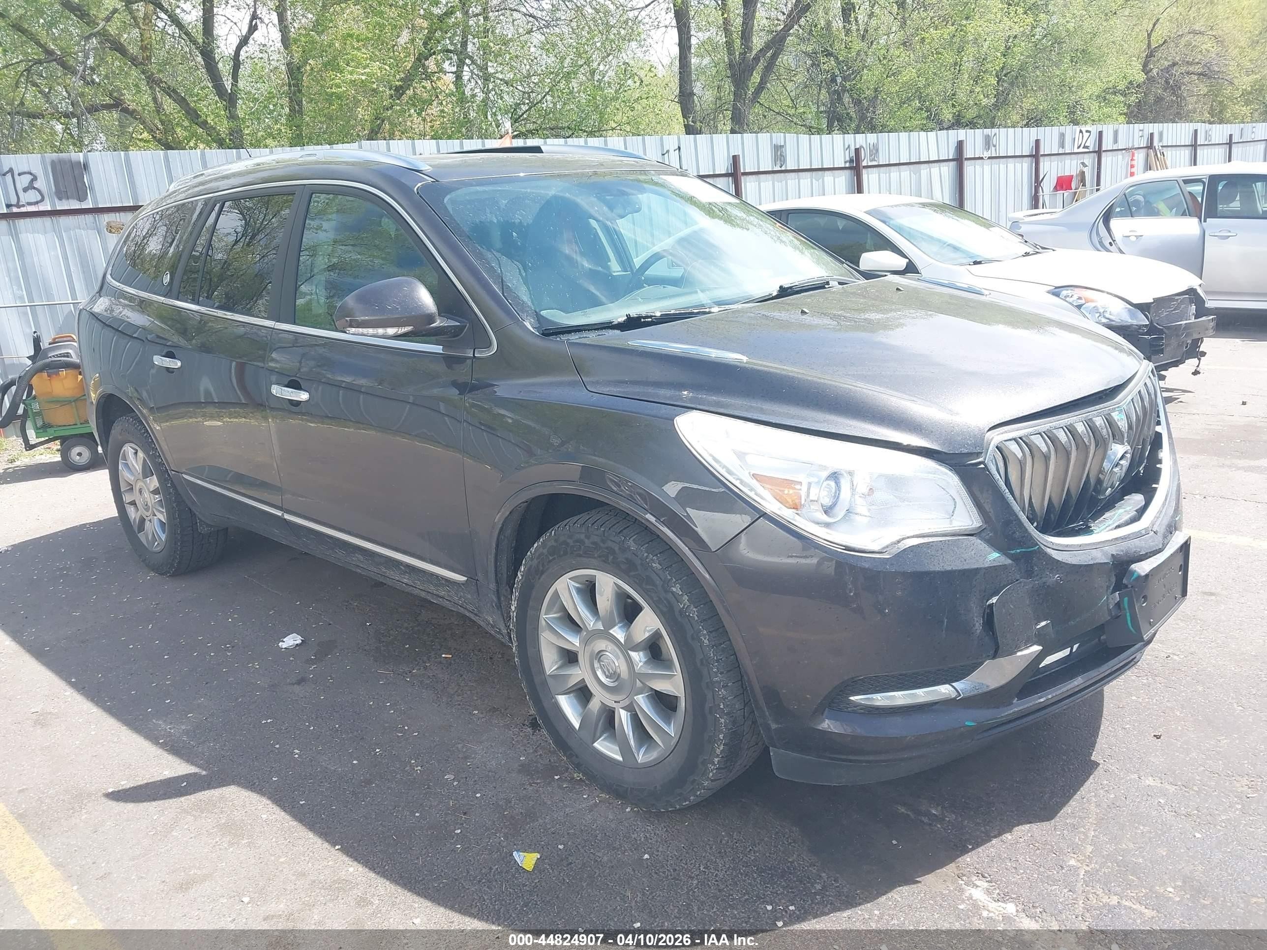 2015 Buick Enclave Leather Gray vin: 5GAKVBKD2FJ365046