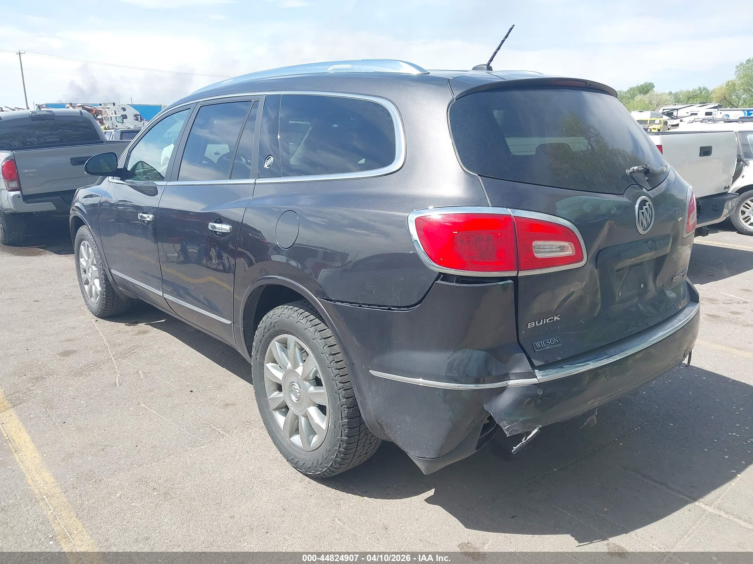 2015 Buick Enclave Leather Gray vin: 5GAKVBKD2FJ365046
