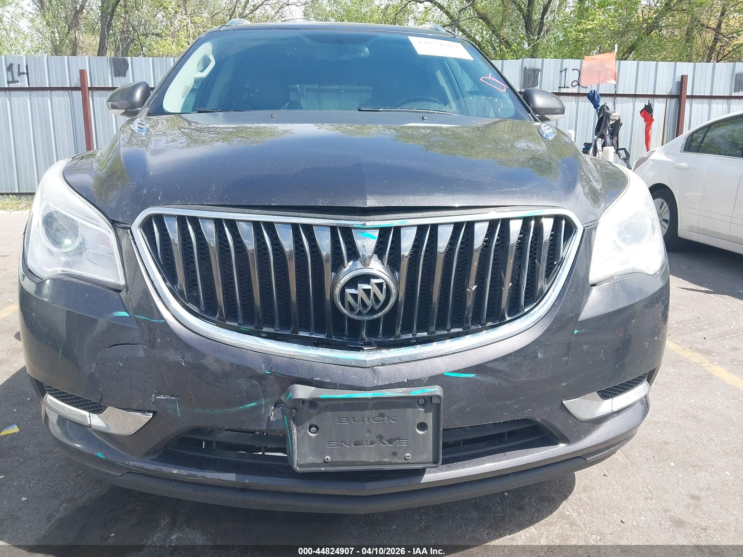 2015 Buick Enclave Leather Gray vin: 5GAKVBKD2FJ365046