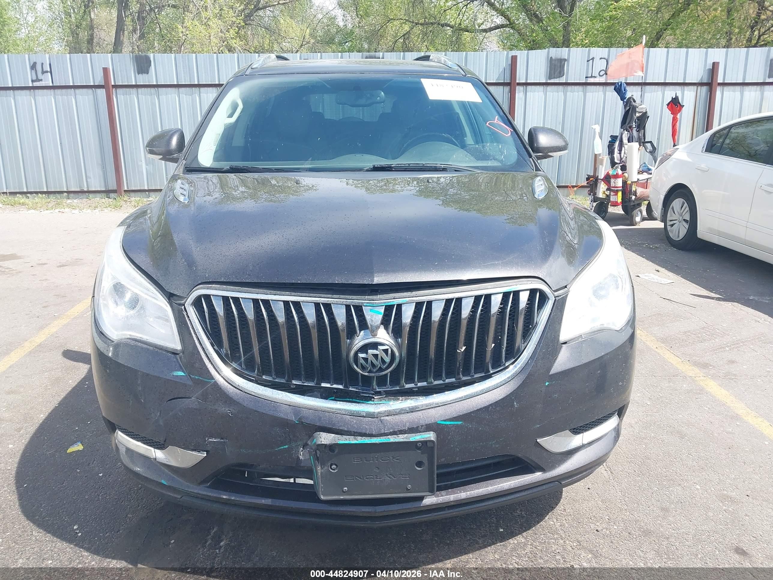 2015 Buick Enclave Leather Gray vin: 5GAKVBKD2FJ365046