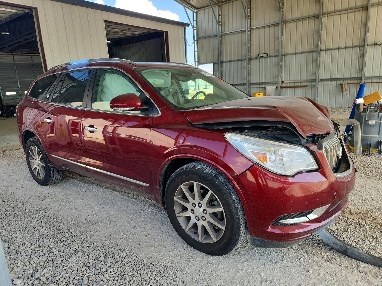 2016 Buick Enclave Burgundy vin: 5GAKVBKD2GJ317631